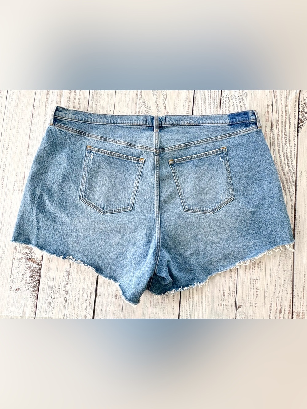 NWT Abercrombie Curve Love Dad Shorts High Rise Size 24 - Picture 3 of 11